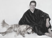 THROWBEE Blanket-Poncho - GRAY