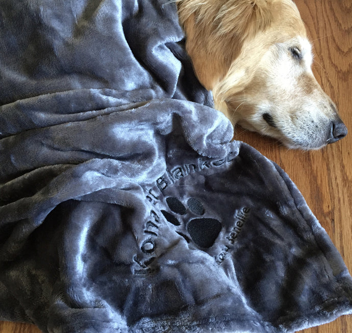 Kona Pet Blanket by Kona Benellie - GRAY
