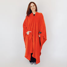 THROWBEE Blanket-Poncho - RED
