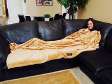THROWBEE Blanket-Poncho - BEIGE