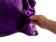 NEW throwbee PILLOWCASE 2.0 WITH SIDE POCKETS, yes SIDE POCKETS! - PURPLE