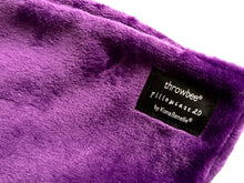 NEW throwbee PILLOWCASE 2.0 WITH SIDE POCKETS, yes SIDE POCKETS! - PURPLE