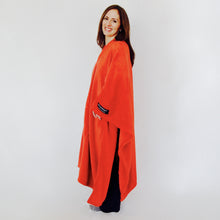 THROWBEE Blanket-Poncho - RED