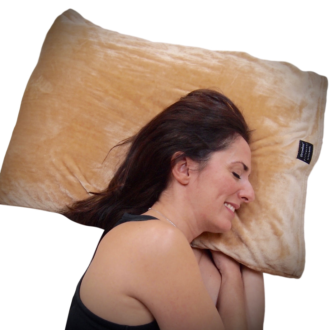 throwbee PILLOWCASE (Classic fitted)  - Beige